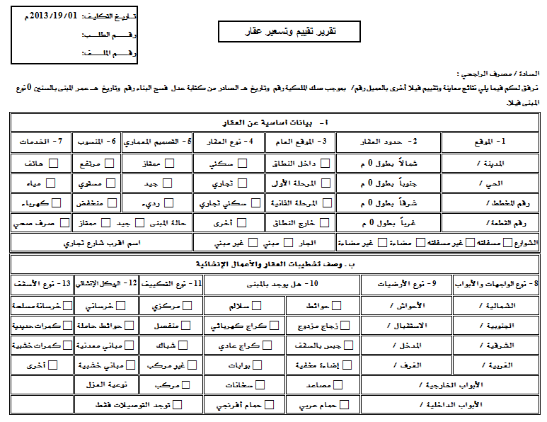 نظام التثمين